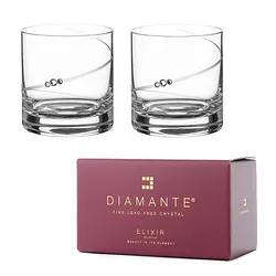 Diamante Silhouette sklenice na whisky 310 ml 2 ks