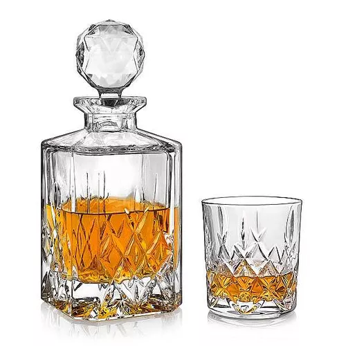 Crystal Bohemia Brixton line whisky set (1+6)